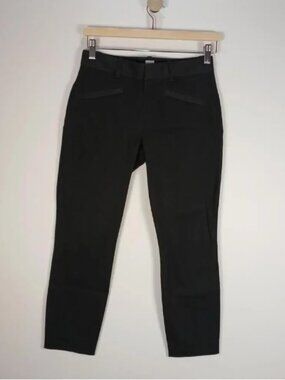 Gap Skinny Ankle Pants Womens 0 Charcoal Stretch Office Business Casual
